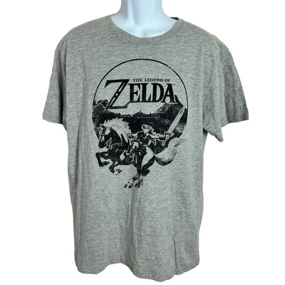 The Legend of Zelda Official Nintendo T-Shirt Sz XL Sz 100% Cotton Gamers - Picture 1 of 4